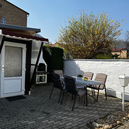 Christels Ferienwohnung 1 In Thale Mit Sonnenterrasse Und Grill المظهر الخارجي الصورة