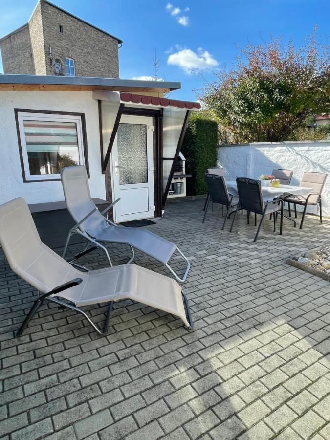 Christels Ferienwohnung 1 In Thale Mit Sonnenterrasse Und Grill المظهر الخارجي الصورة