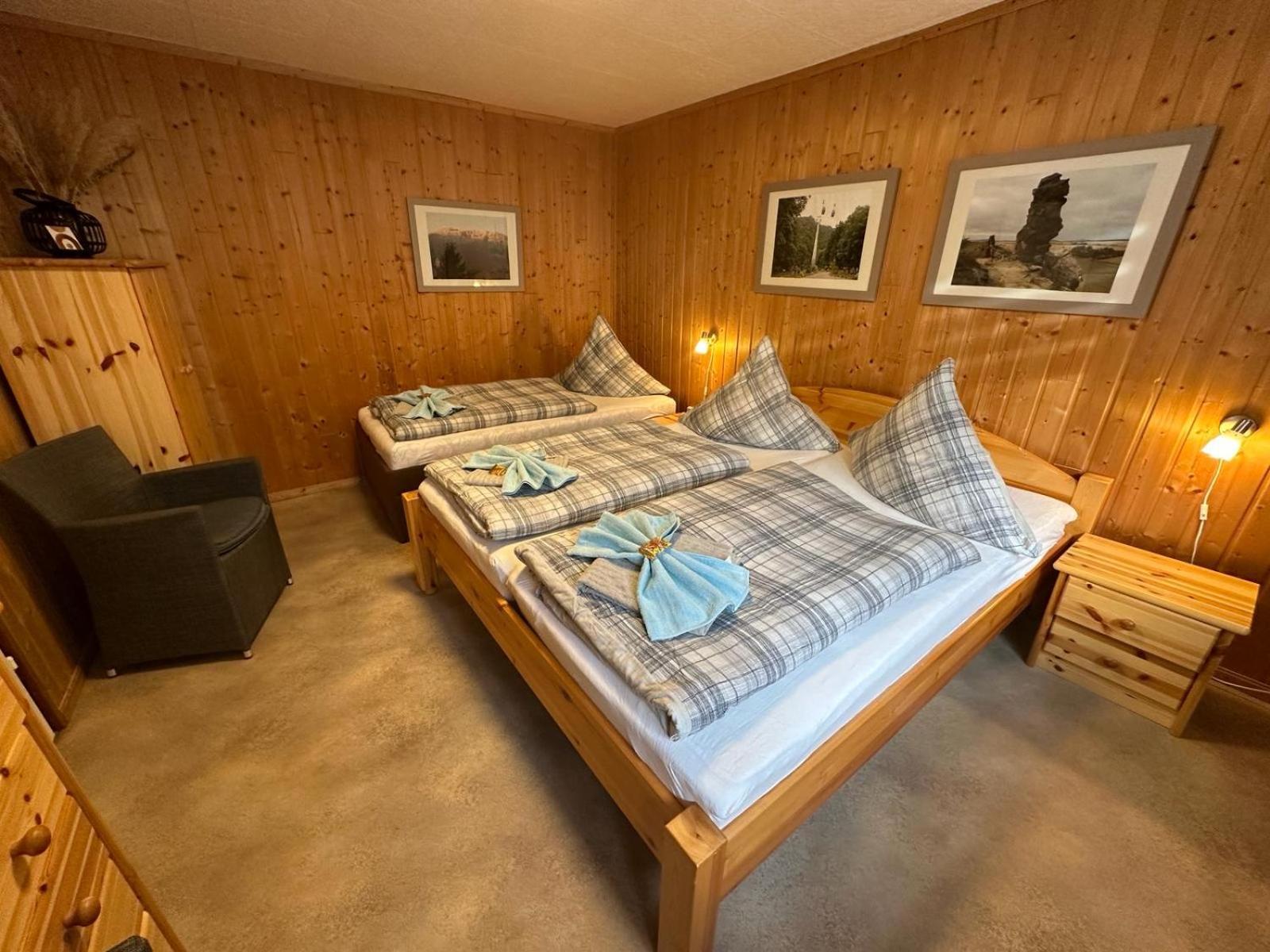 Christels Ferienwohnung 1 In Thale Mit Sonnenterrasse Und Grill المظهر الخارجي الصورة