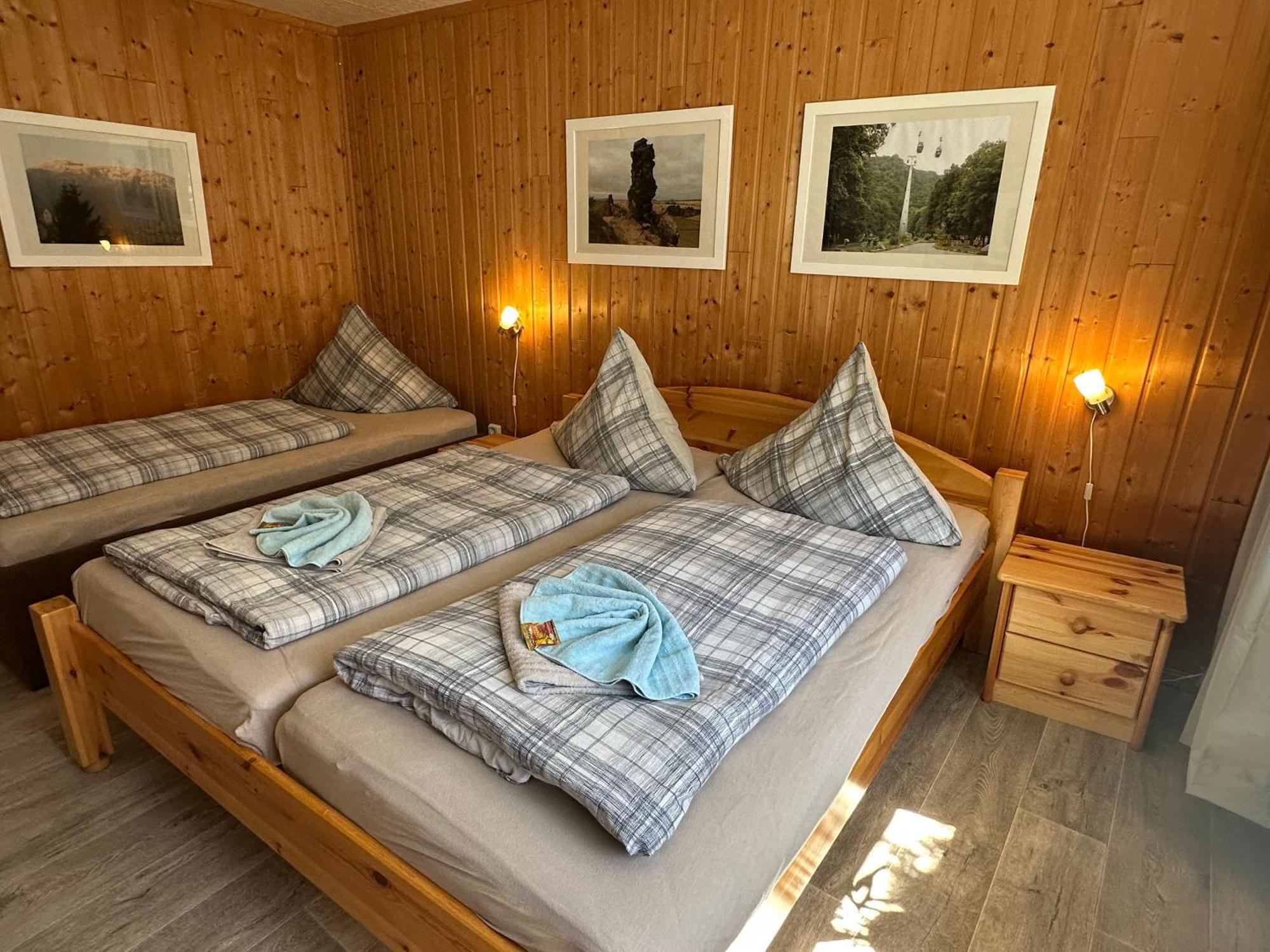 Christels Ferienwohnung 1 In Thale Mit Sonnenterrasse Und Grill المظهر الخارجي الصورة