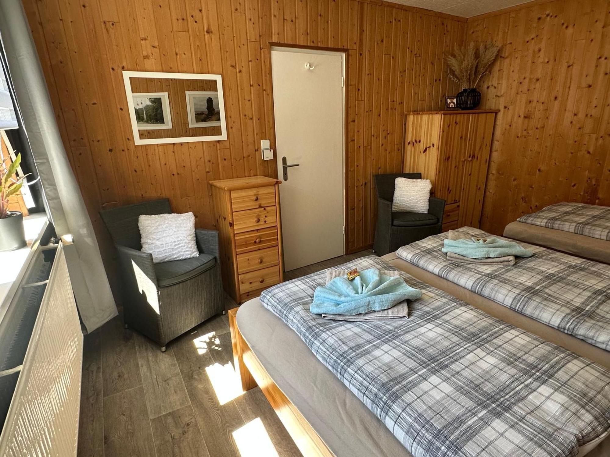 Christels Ferienwohnung 1 In Thale Mit Sonnenterrasse Und Grill المظهر الخارجي الصورة